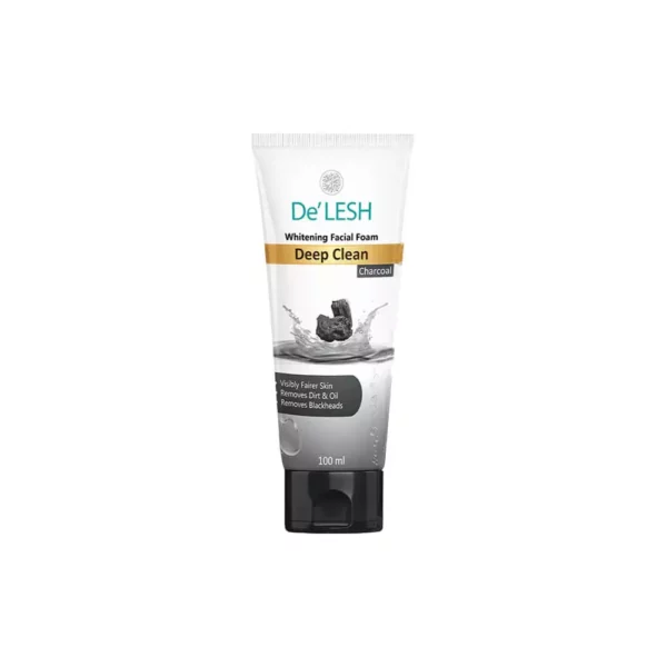 De’Lesh – Charcoal Face Wash - Charcoal Face Cleanser | Mayaar