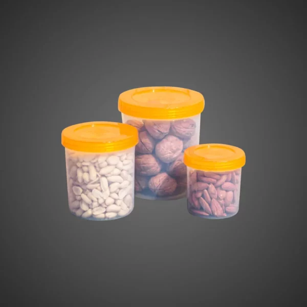 Appollo Smart Jar - Pack of 3 | Buy Plastic Jars Online | Small Jars | Mayaar